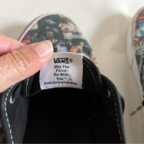 Vans Men’s May The Force Be With You Low Top Lace Up Sneakers Sz US 10 - Picture 6 of 15